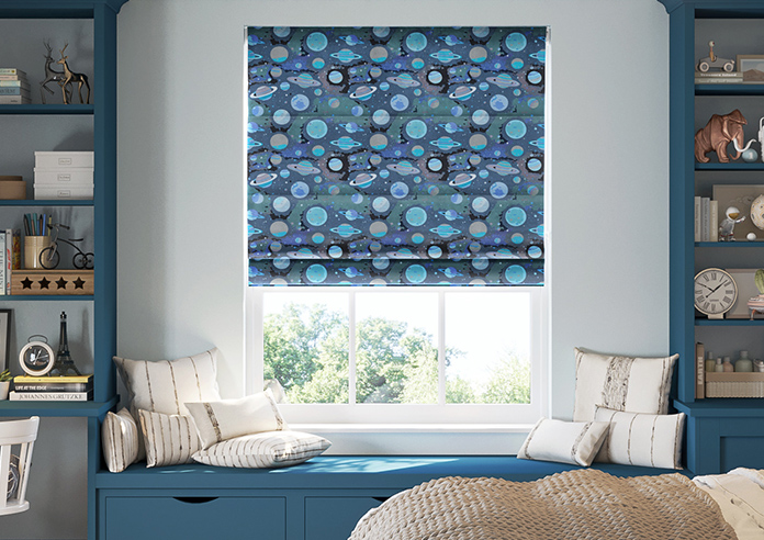Interstellar, Ocean - Motorised Roman Blind - Image 3